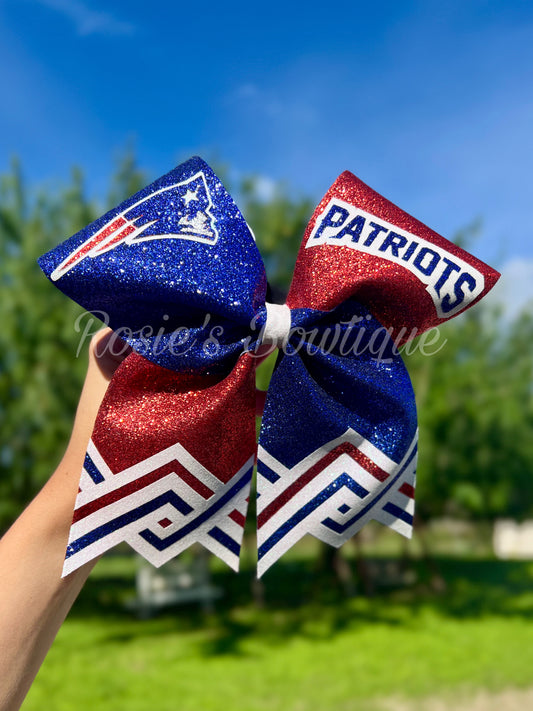 Patriots Cheer Bow
