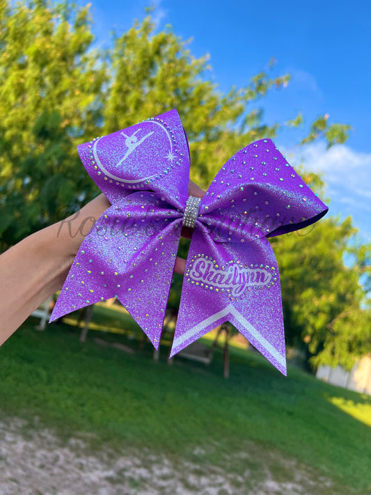 CUSTOM Bedazzled Cheer Bow