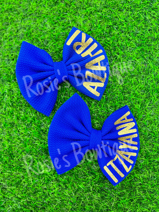 Personalized Bow