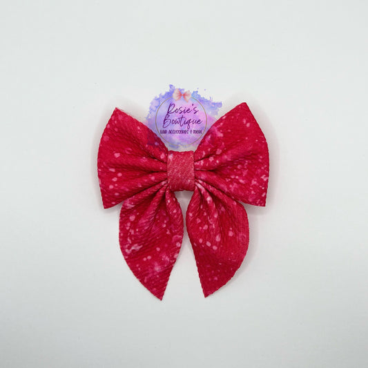 Sailor bow - Red