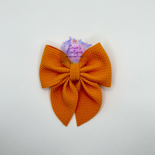 Sailor bow - Orange